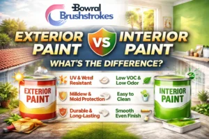 can you use exterior paint for interior