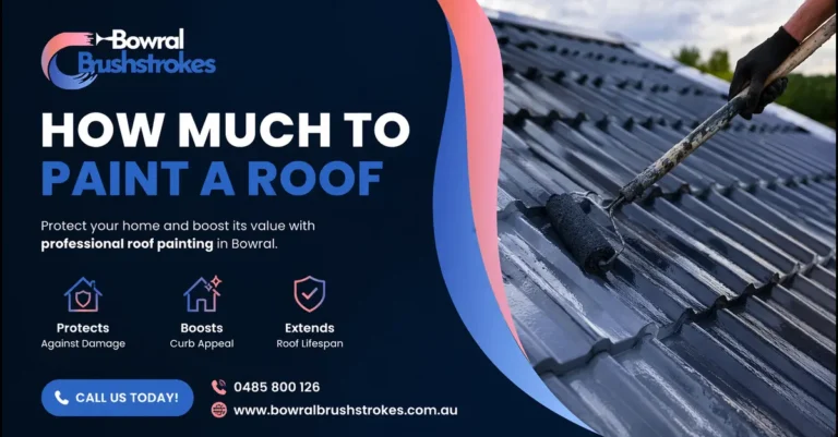 how to paint a roof