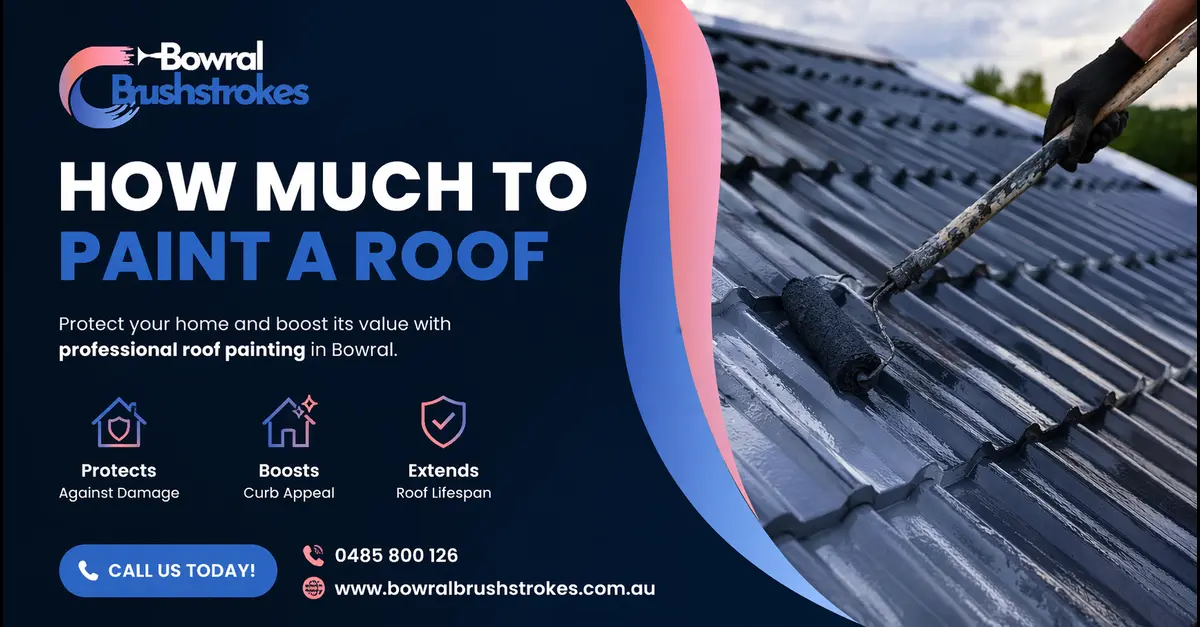 how to paint a roof