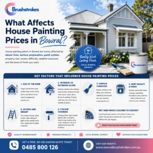 What Affects House Painting Prices in Bowral?