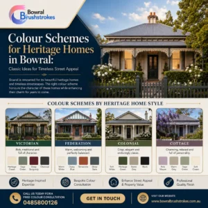 Top Colour Schemes for Heritage Homes in Bowral