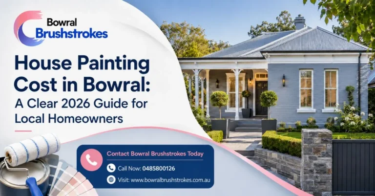 House painting cost in Bowral